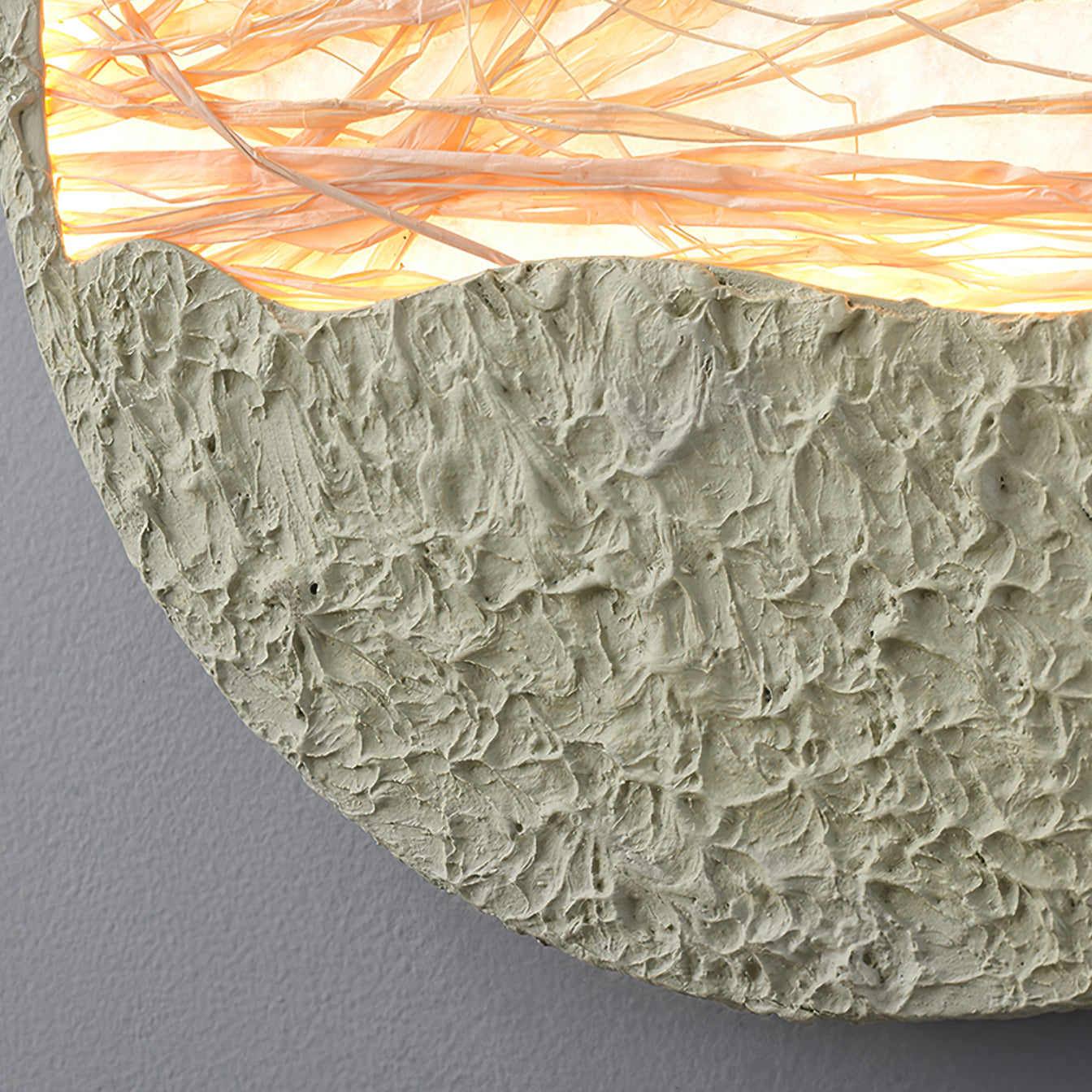 Straw Green Wall Sconce