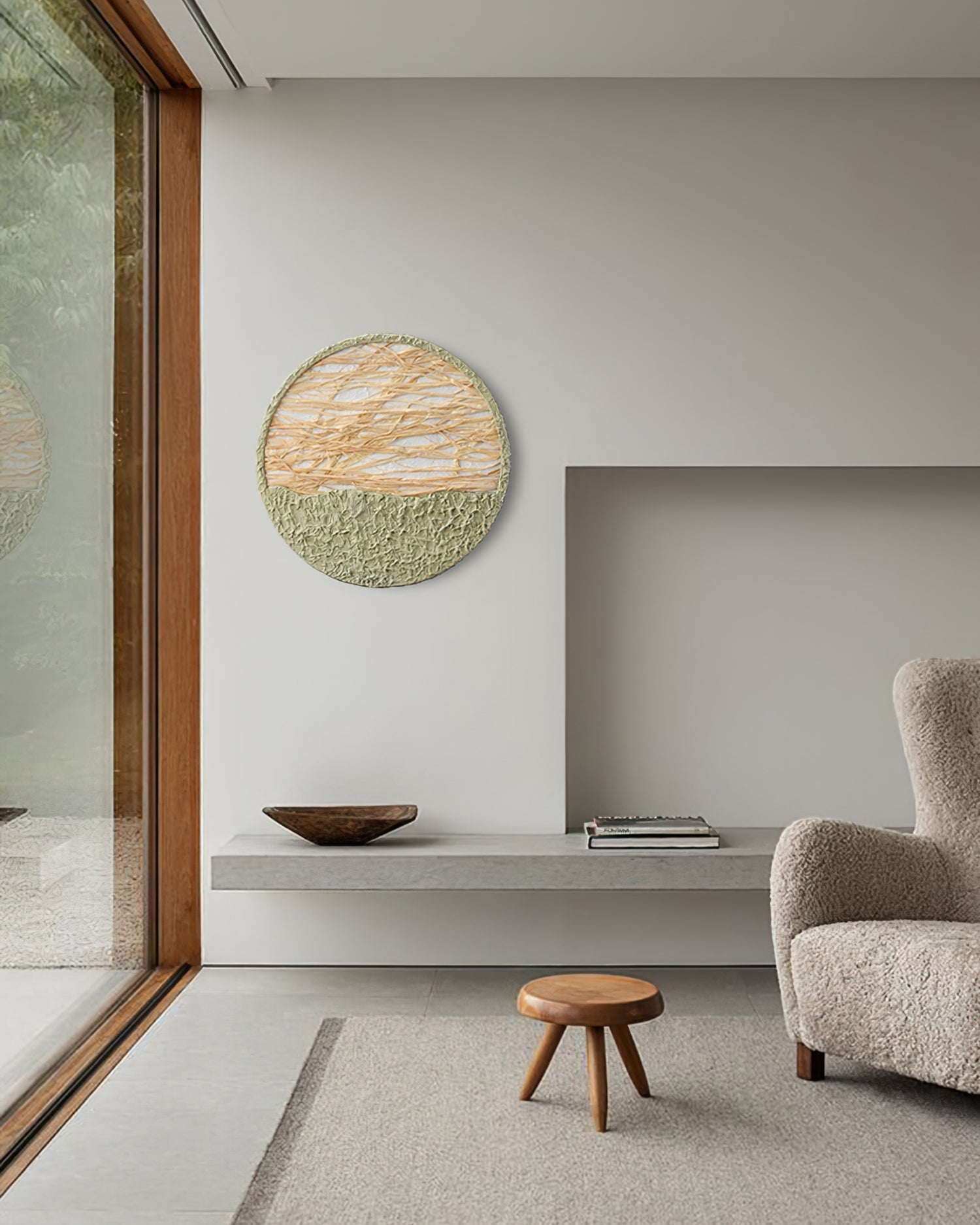 Straw Green Wall Sconce