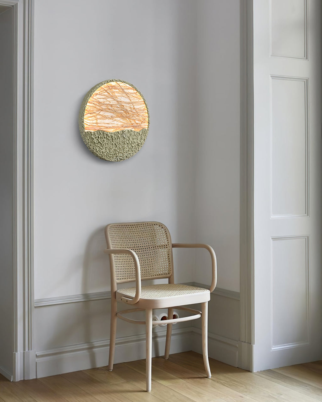 Straw Green Wall Sconce