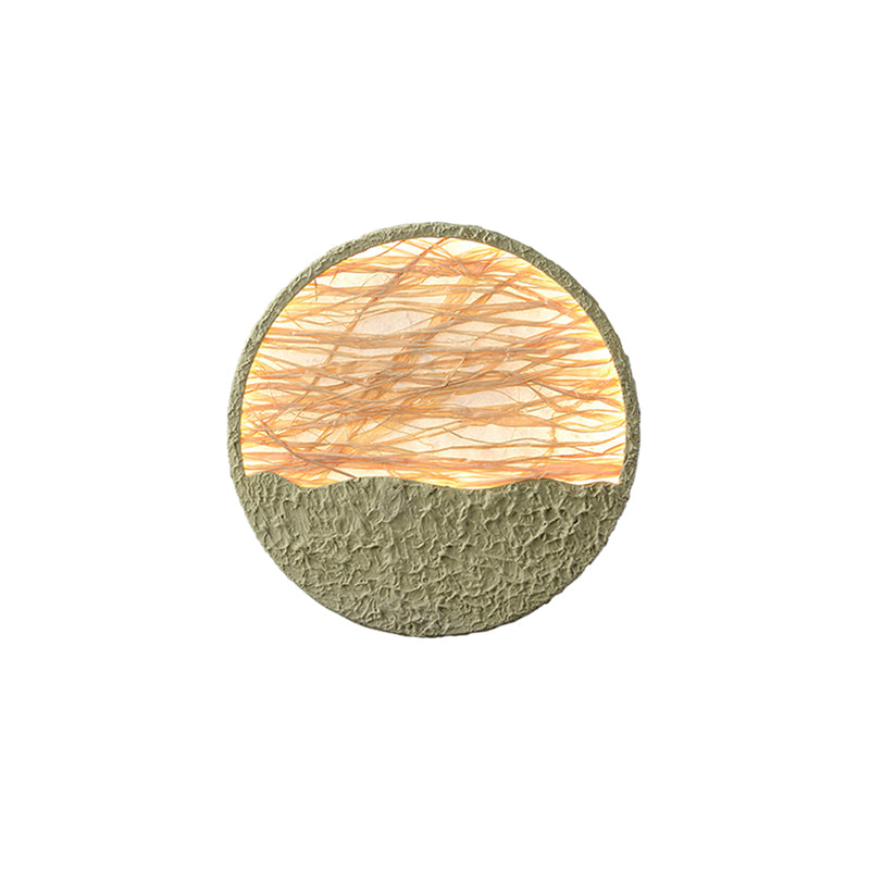 Straw Green Wall Sconce