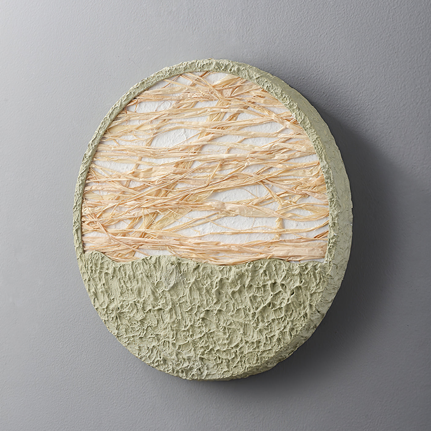 Straw Green Wall Sconce