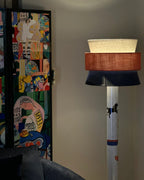 Striped Pony Floor Lamp