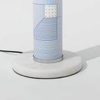 Striped Pony Floor Lamp