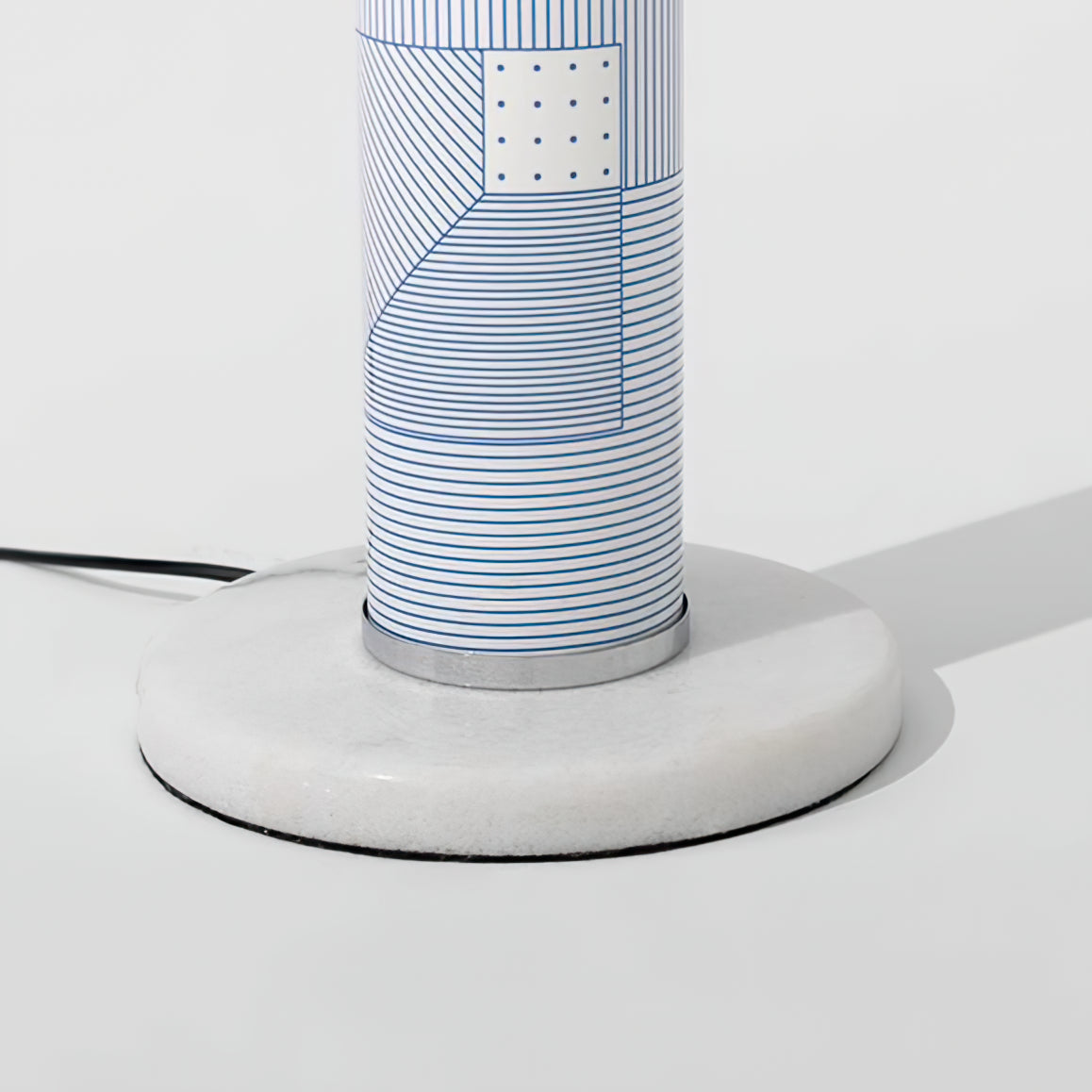 Striped Pony Floor Lamp