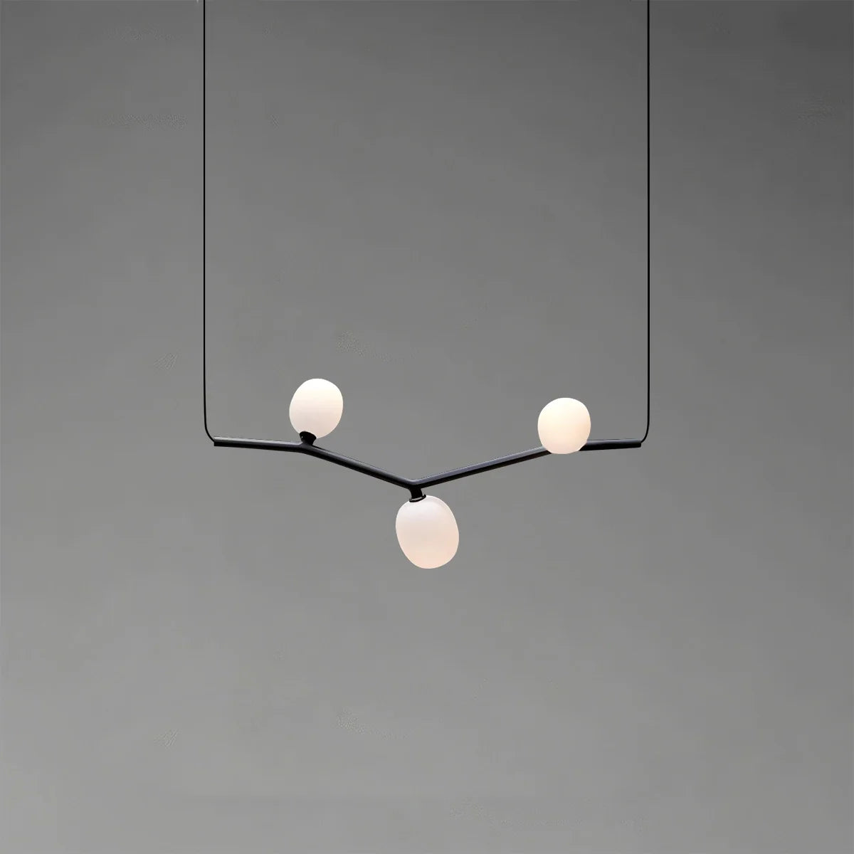 Nordic Creative Tree Branch Glass Chandelier