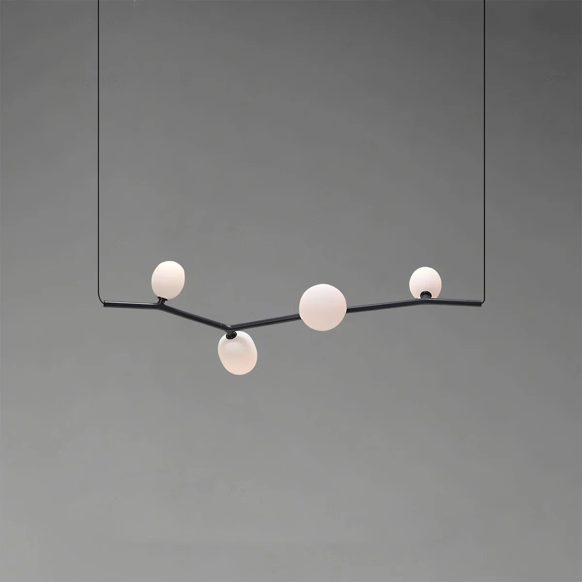 Nordic Creative Tree Branch Glass Chandelier