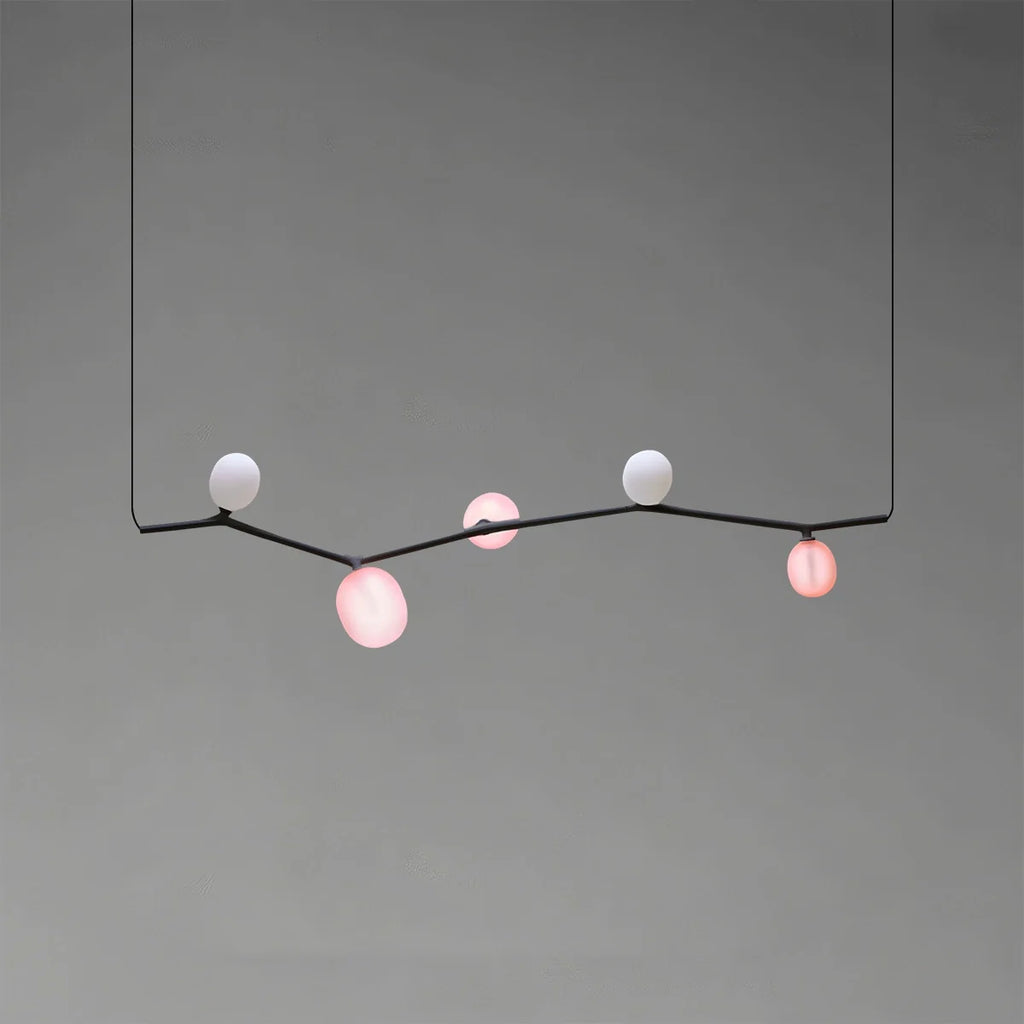 Nordic Creative Tree Branch Glass Chandelier