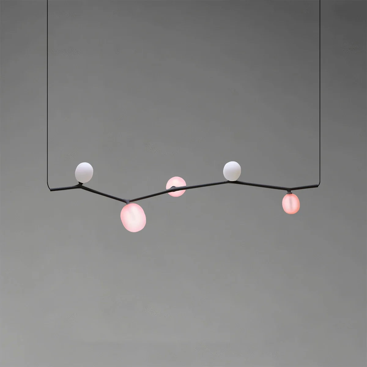 Nordic Creative Tree Branch Glass Chandelier