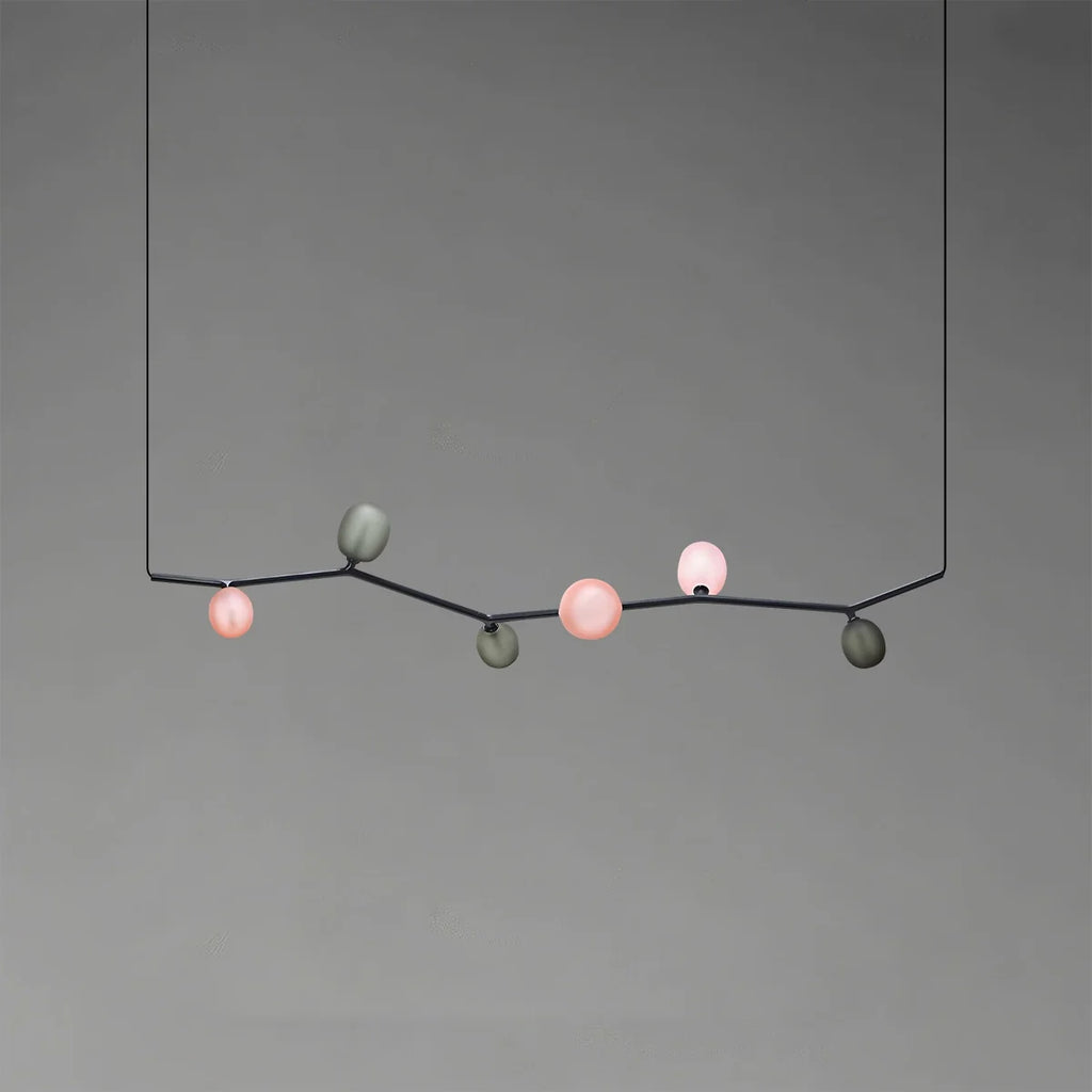 Nordic Creative Tree Branch Glass Chandelier