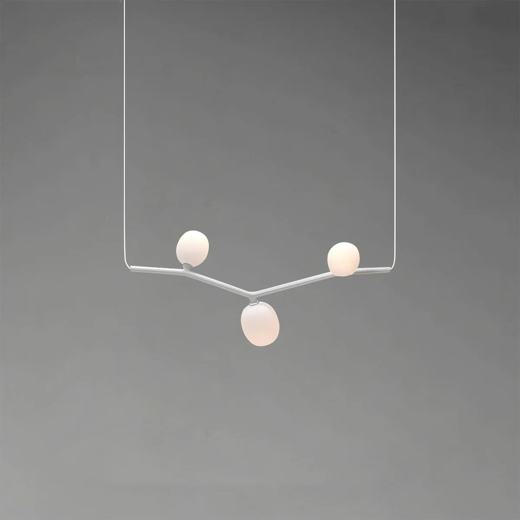 Nordic Creative Tree Branch Glass Chandelier