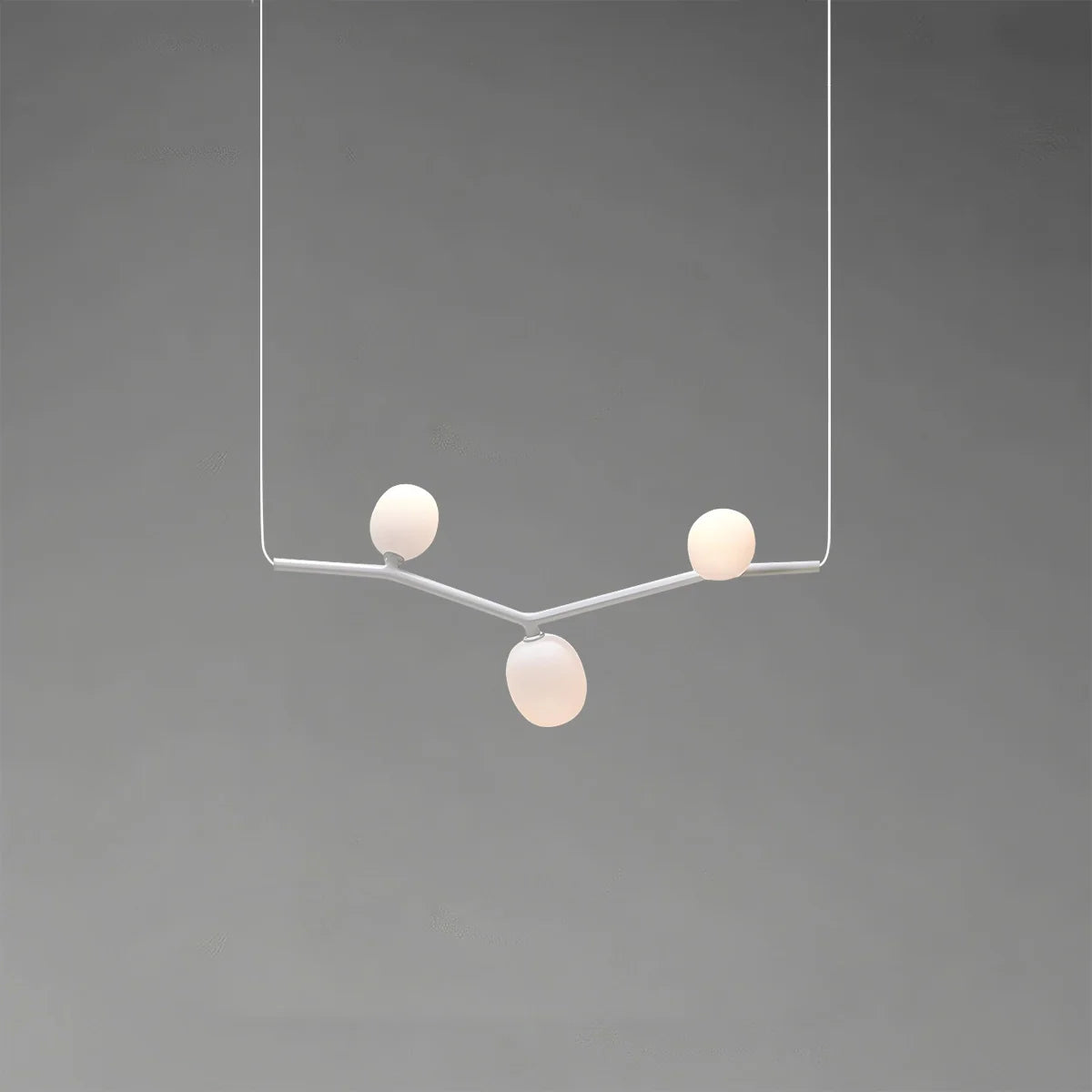 Nordic Creative Tree Branch Glass Chandelier