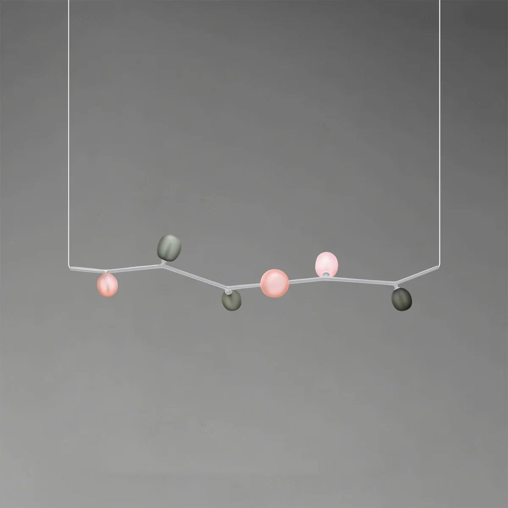 Nordic Creative Tree Branch Glass Chandelier