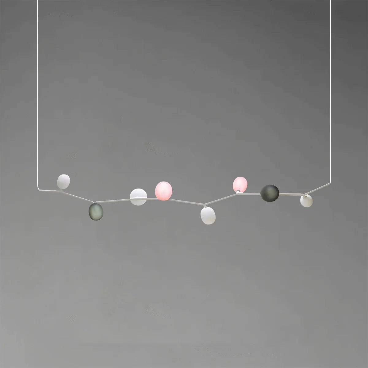 Nordic Creative Tree Branch Glass Chandelier