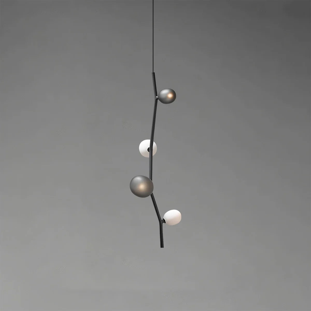 Nordic Creative Tree Branch Glass Chandelier