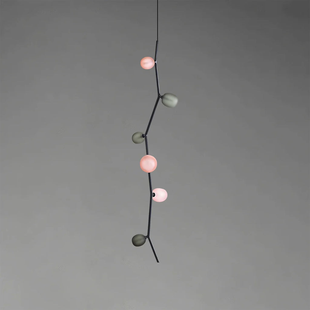 Nordic Creative Tree Branch Glass Chandelier