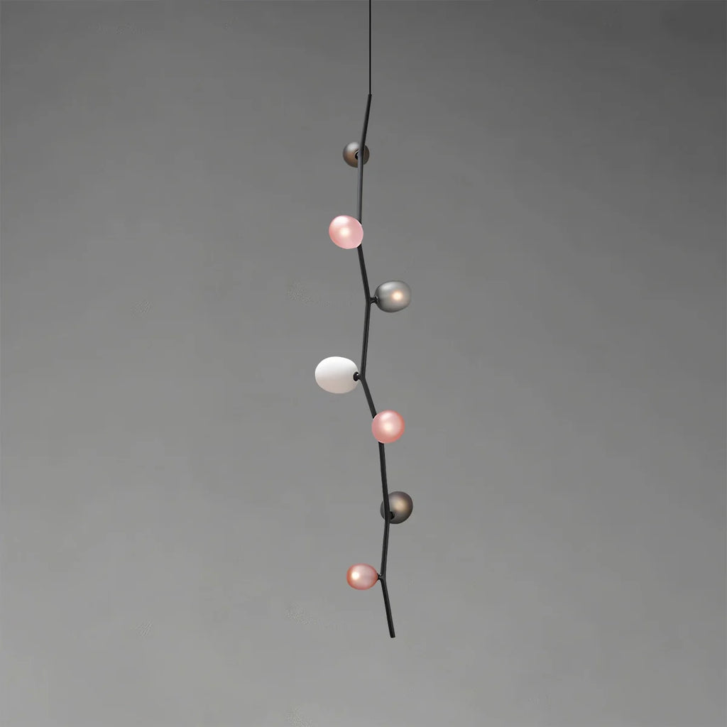 Nordic Creative Tree Branch Glass Chandelier