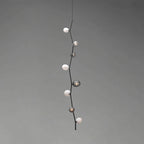 Nordic Creative Tree Branch Glass Chandelier