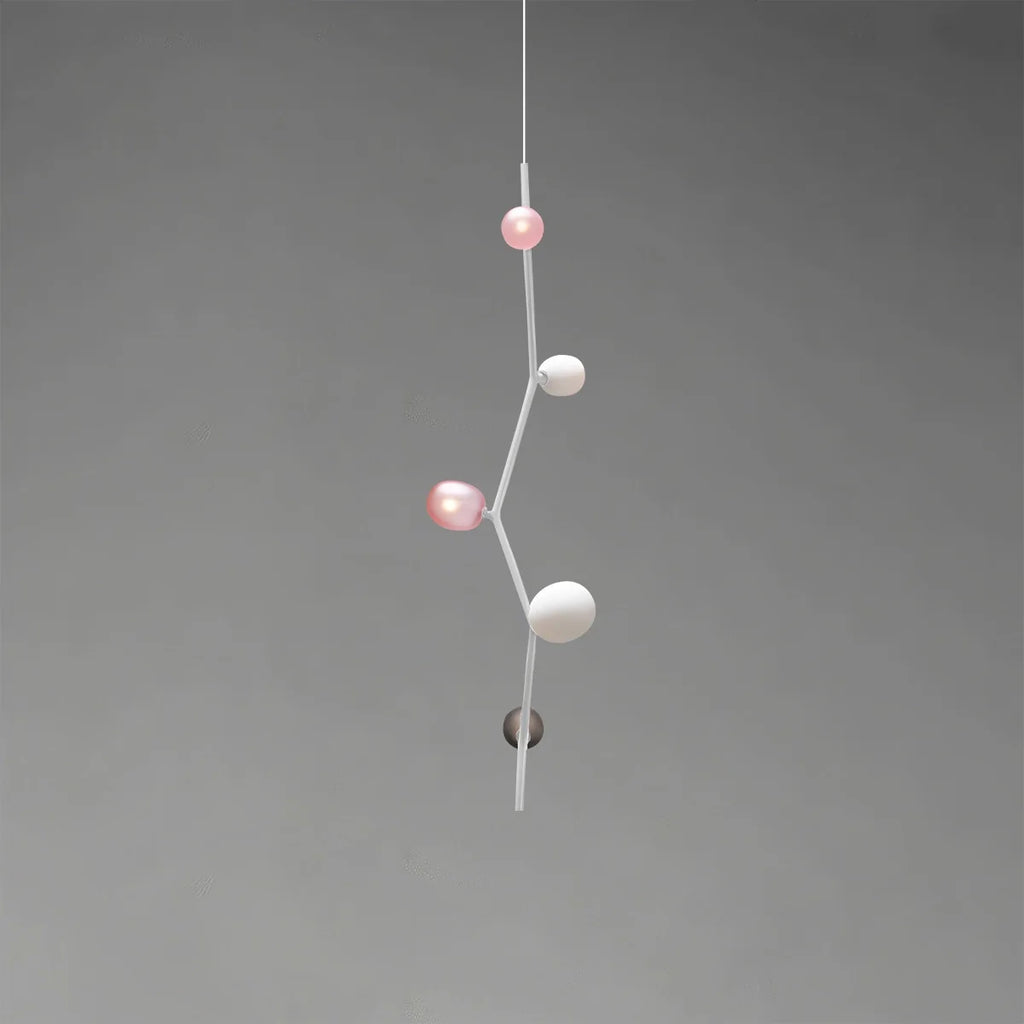 Nordic Creative Tree Branch Glass Chandelier