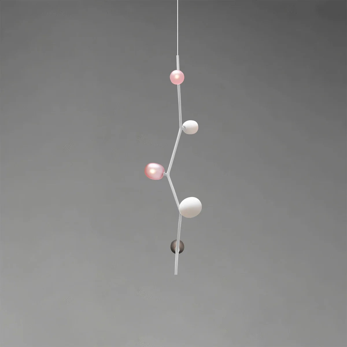 Nordic Creative Tree Branch Glass Chandelier