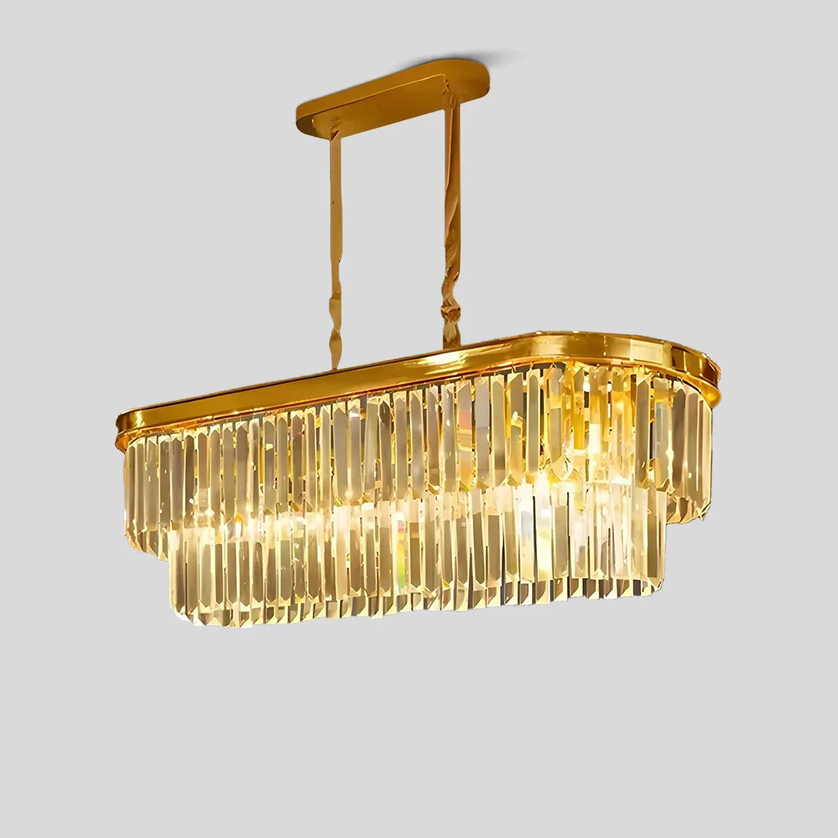 Light Luxury Crystal Chandelier for Living Room