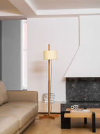 Wood Tmm Floor Lamp