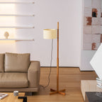 Wood Tmm Floor Lamp