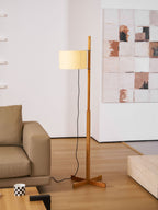 Wood Tmm Floor Lamp