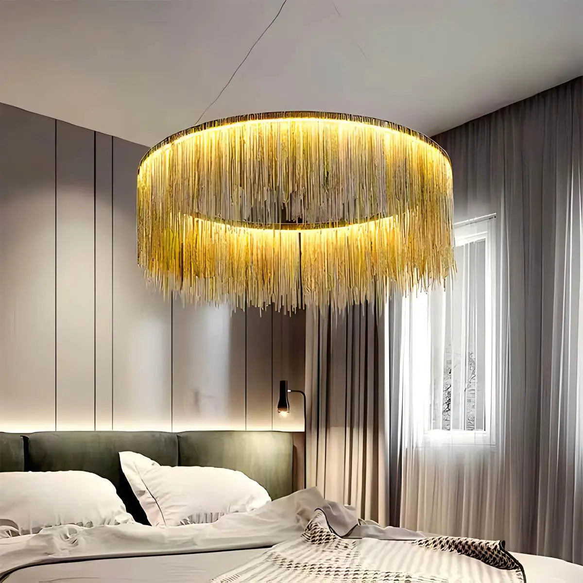 Modern Art Decor Tassel Chandelier