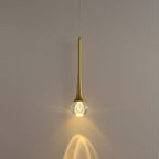 Teardrop Crystal Pendant Light