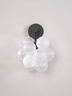 Glass Bubble Cloud Wall Sconce