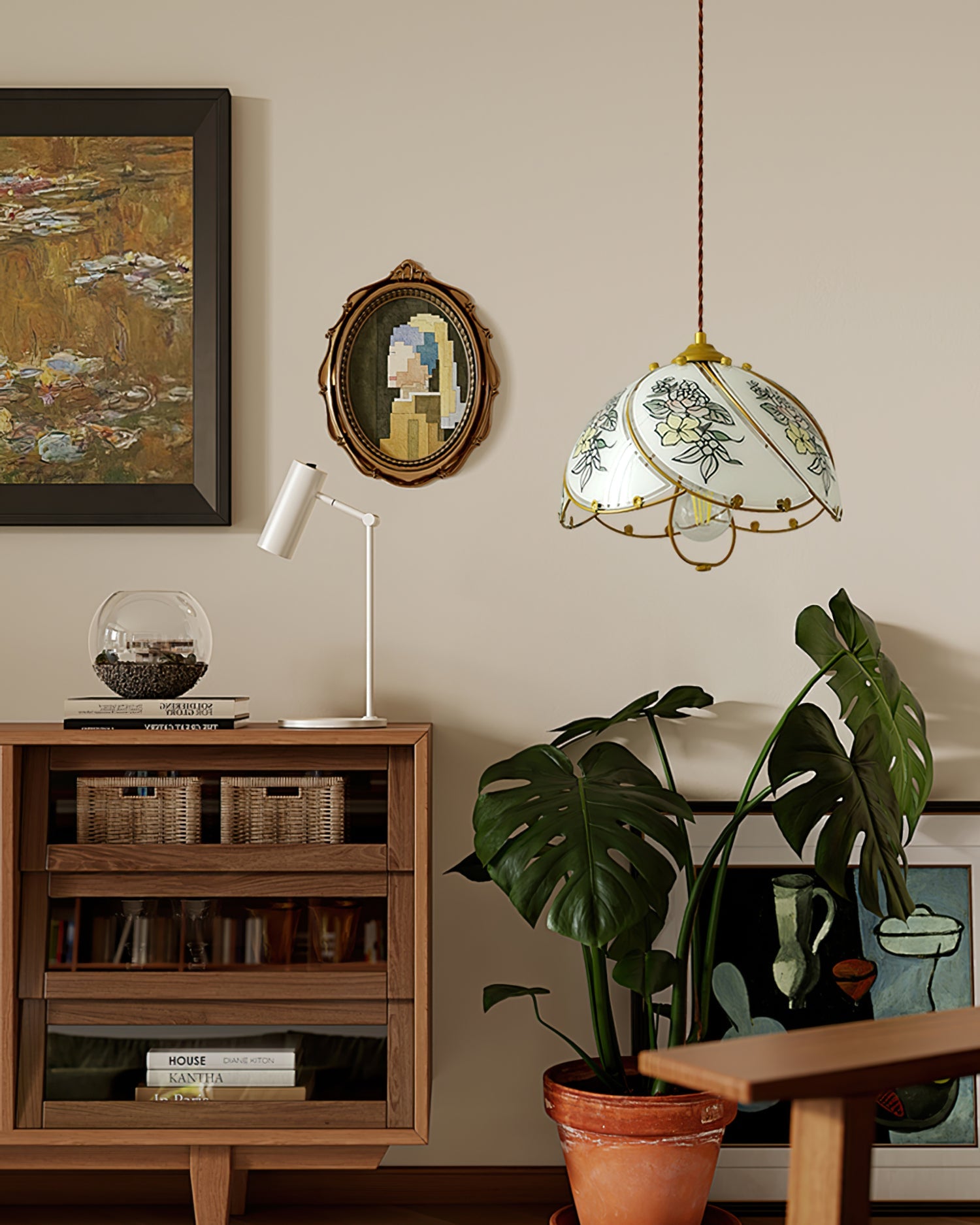 Tiffany Lily Pendant Lamp