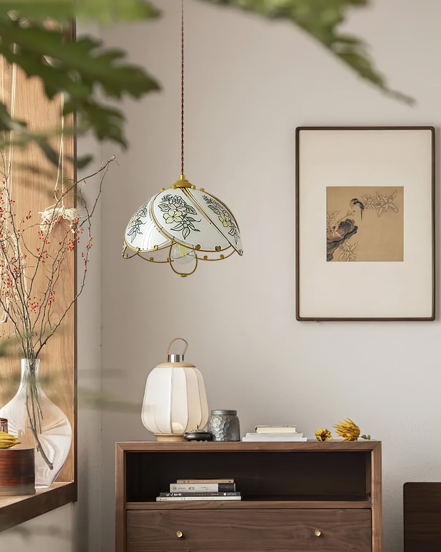 Tiffany Lily Pendant Lamp