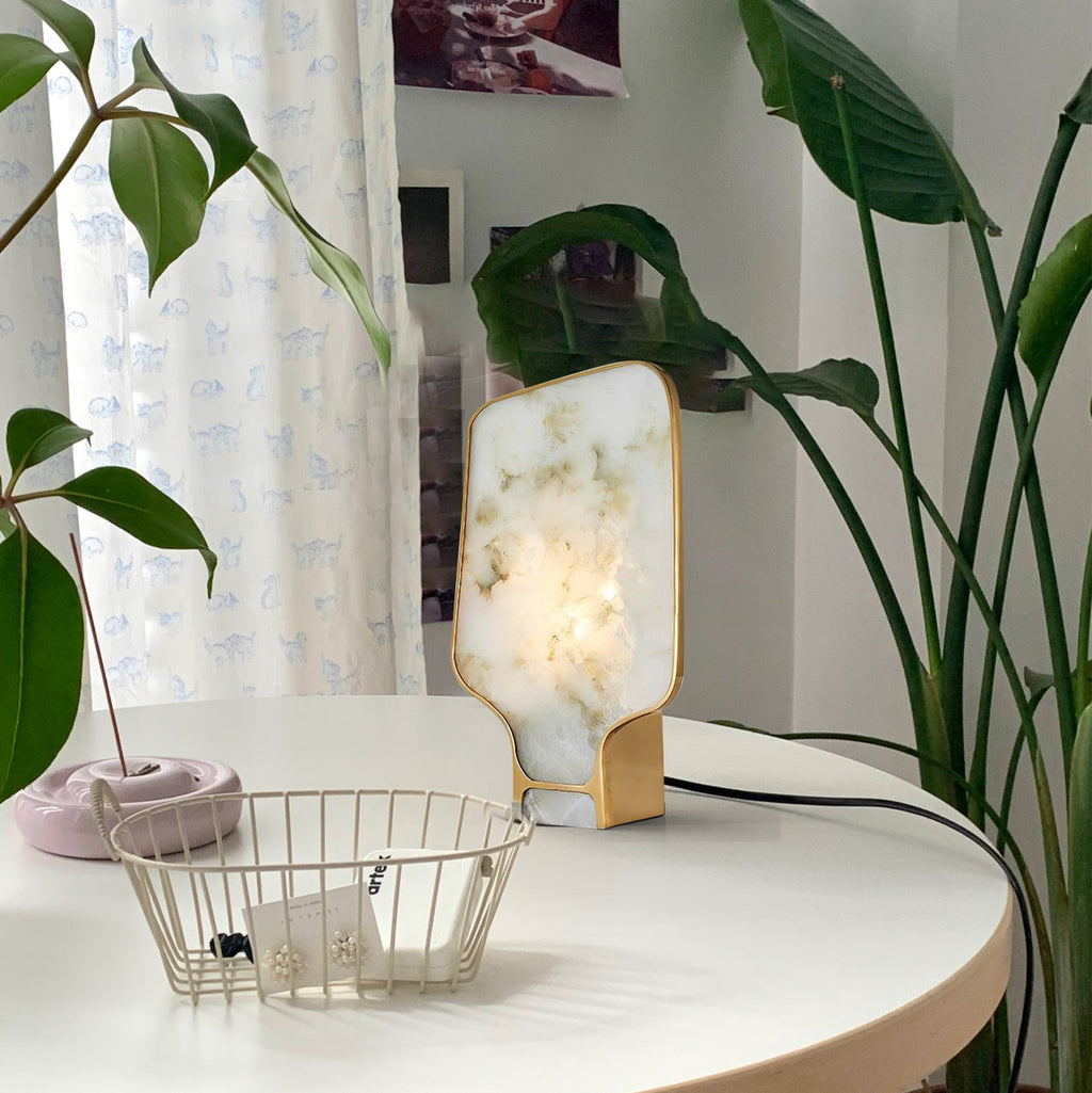 Andrea Alabaster Table Lamp