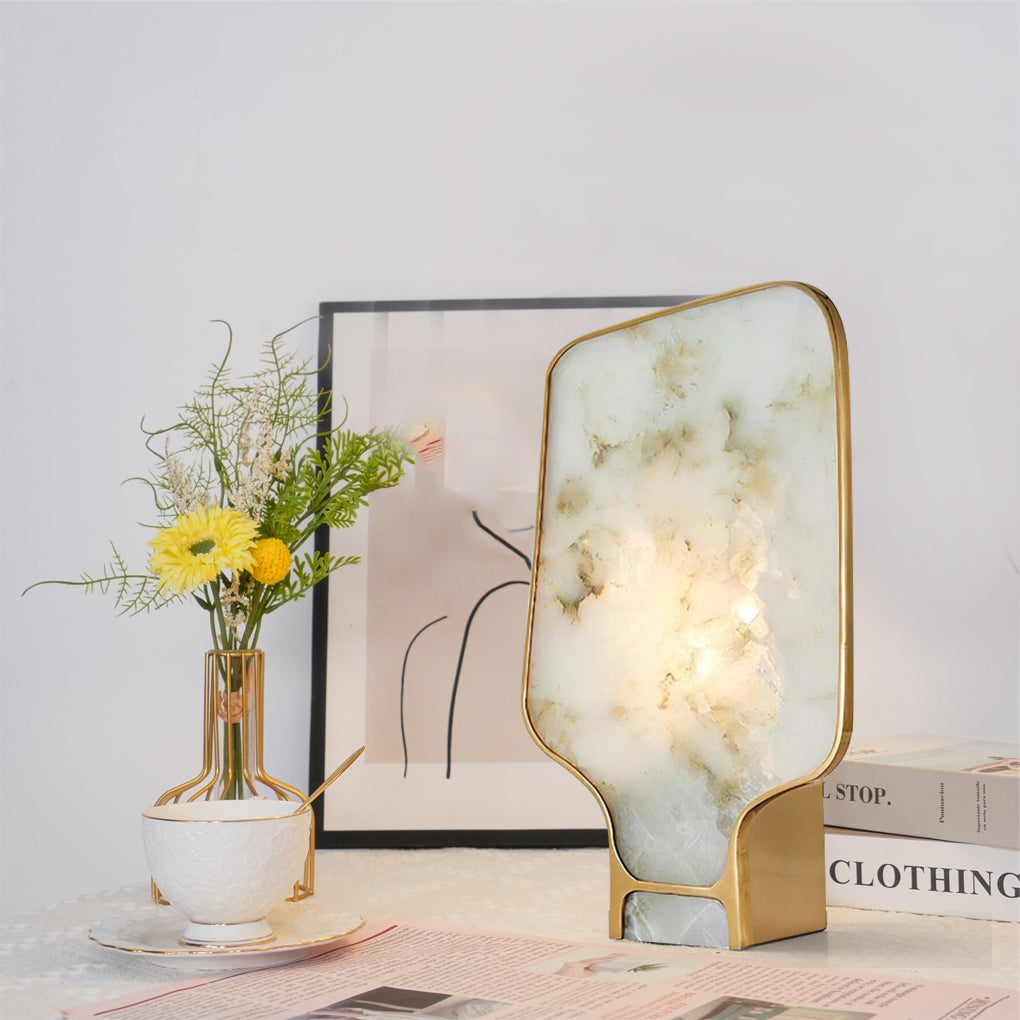 Andrea Alabaster Table Lamp