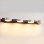 Travertine Duo Wood Wall Light