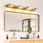 Travertine Duo Wood Wall Light