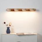 Travertine Duo Wood Wall Light