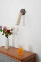 Travertine Mireille Wall Lamp