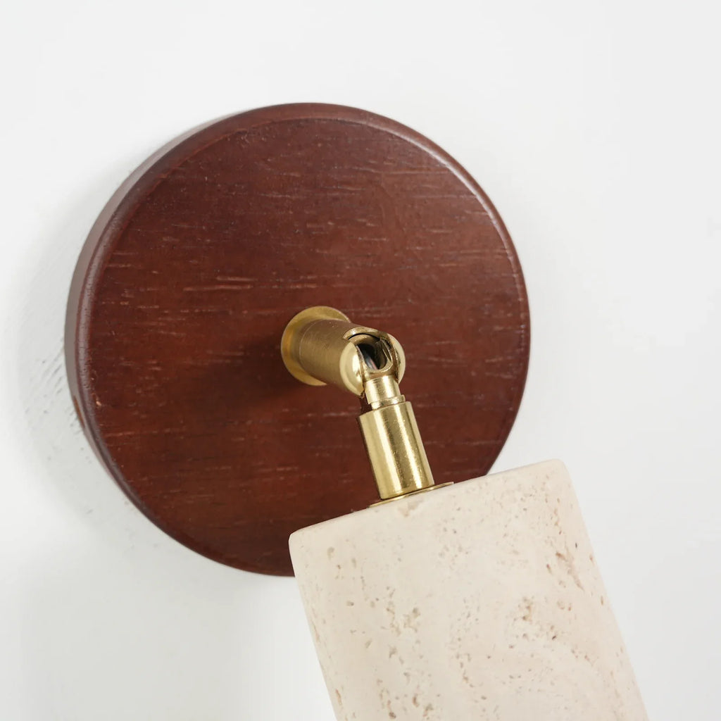 Travertine Mireille Wall Lamp