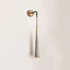Cement Vintage Wood Wall Lamp