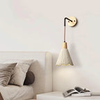 Cement Vintage Wood Wall Lamp