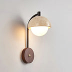 Travertine Wella Wall Lamp