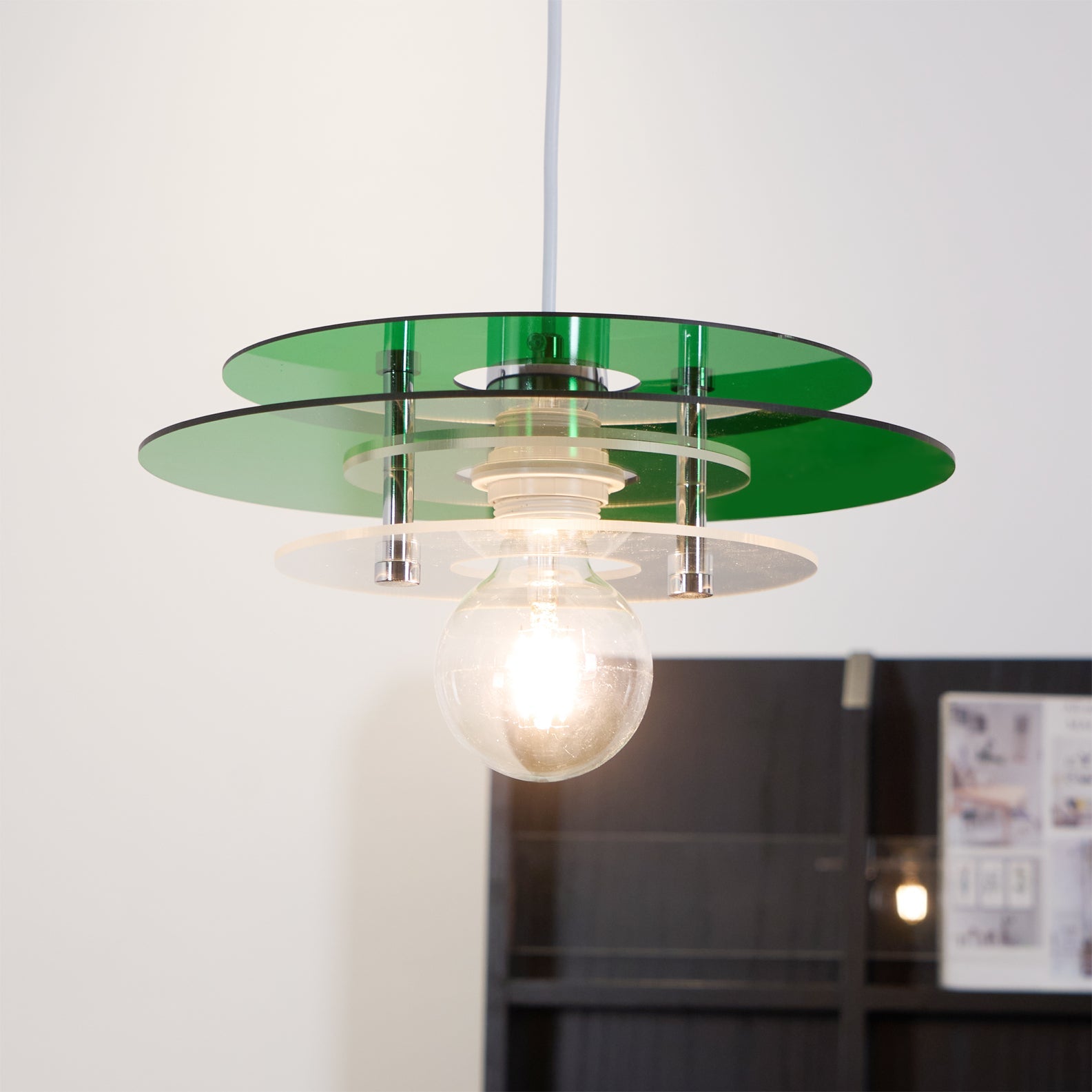 Triple Disc Pendant Light