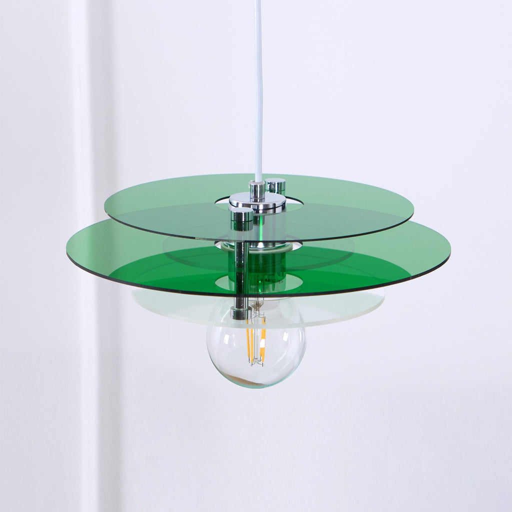 Triple Disc Pendant Light