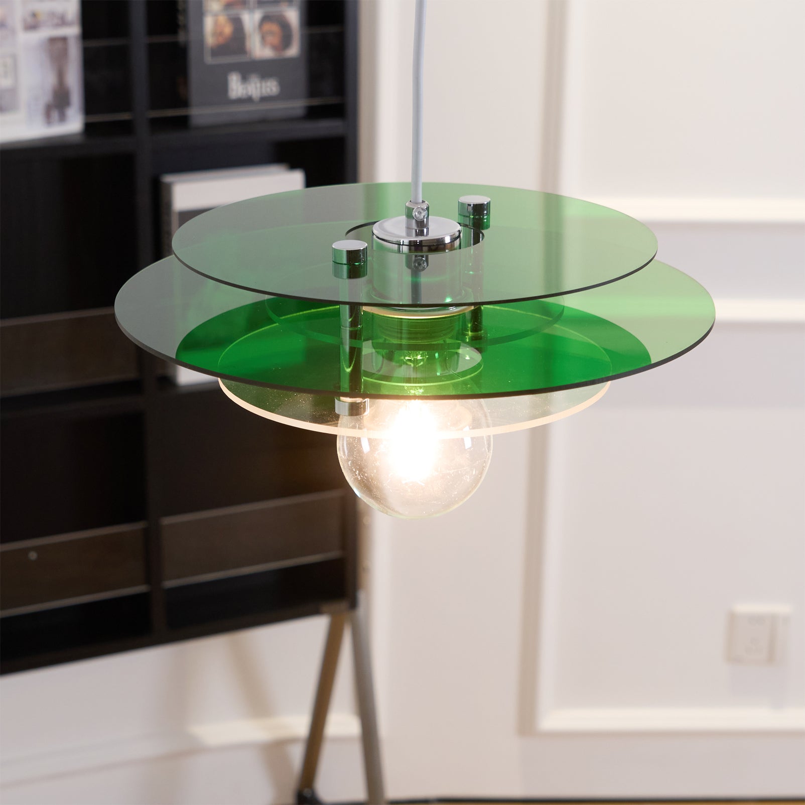 Triple Disc Pendant Light