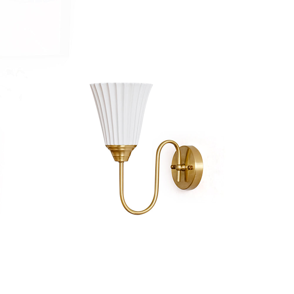 Trumpet Ceramic Wall Light