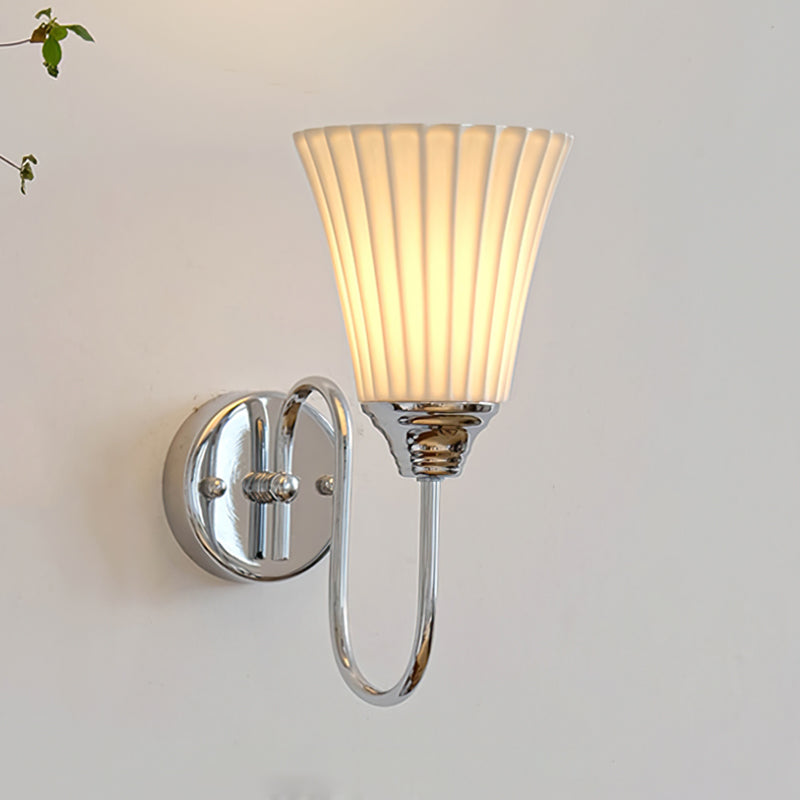 Trumpet Ceramic Wall Light