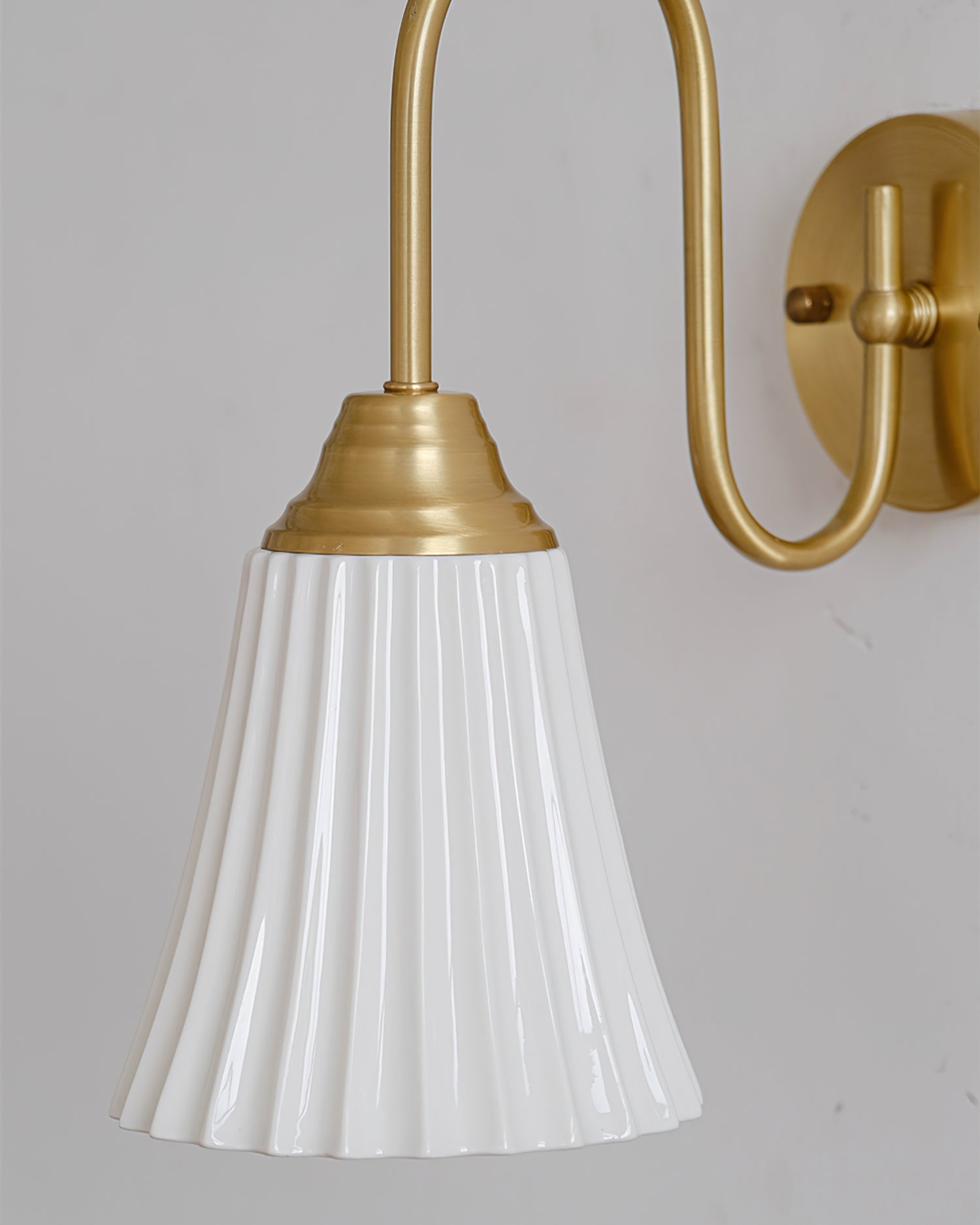 Trumpet Ceramic Wall Light