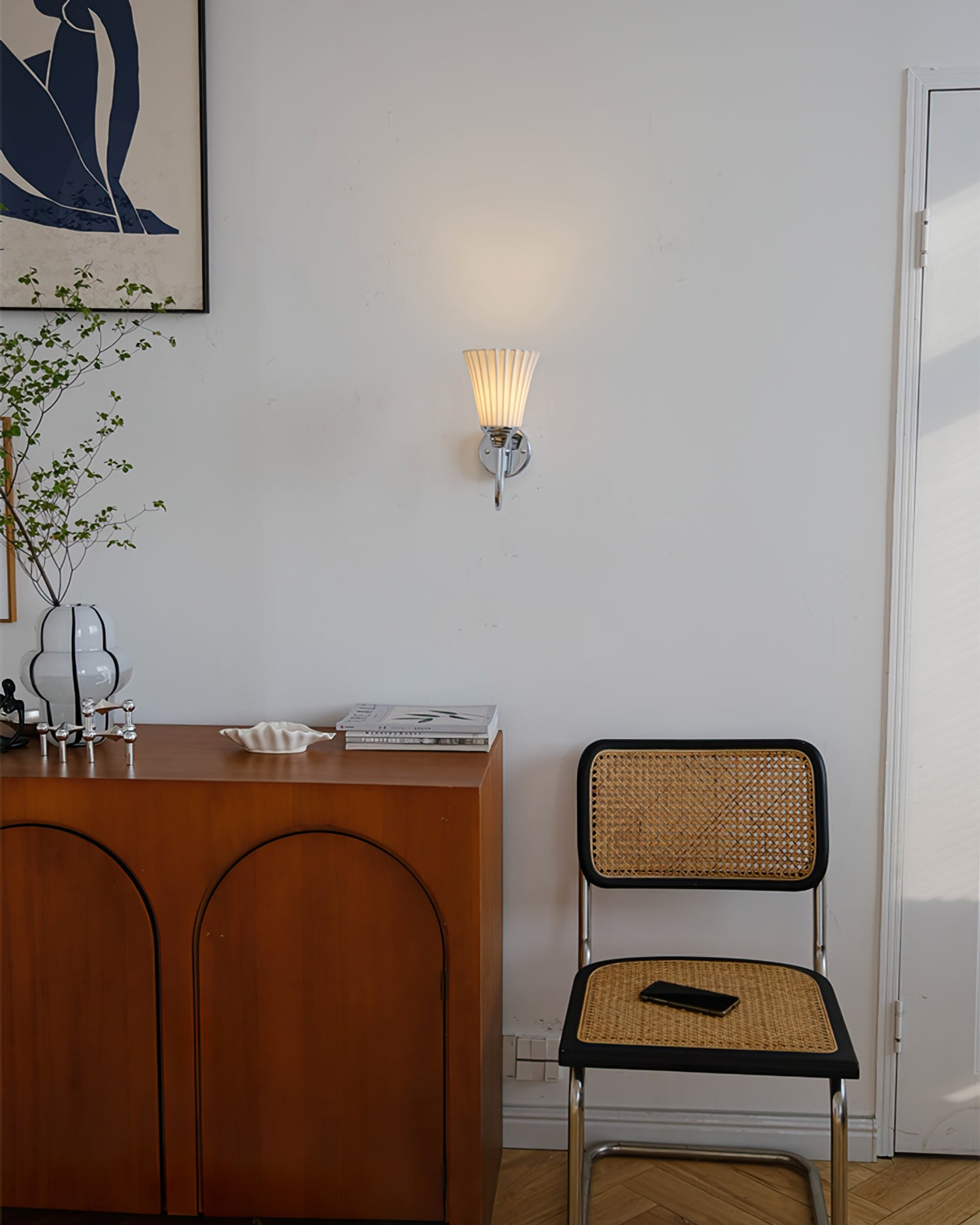 Trumpet Ceramic Wall Light