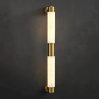 Tube Alabaster Cylinder Wall Lamp